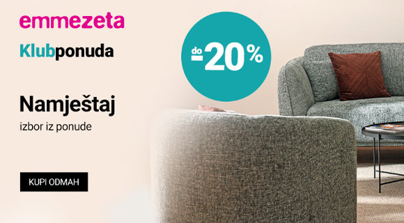 Emmezata popust do -20% na namještaj