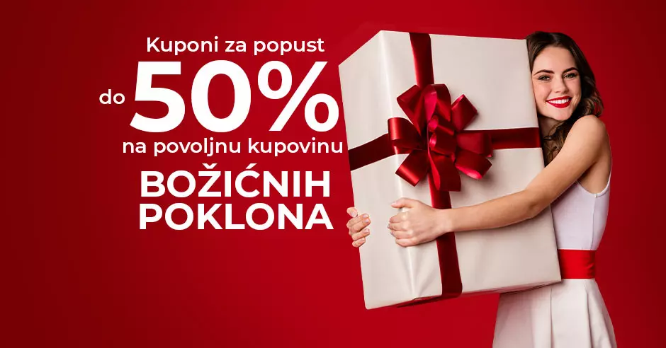 Božićna online kupnja: Uštedite 50% svog vremena i novca