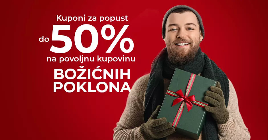 Božić: Gospodo, birajte originalne darove uz 50% popusta
