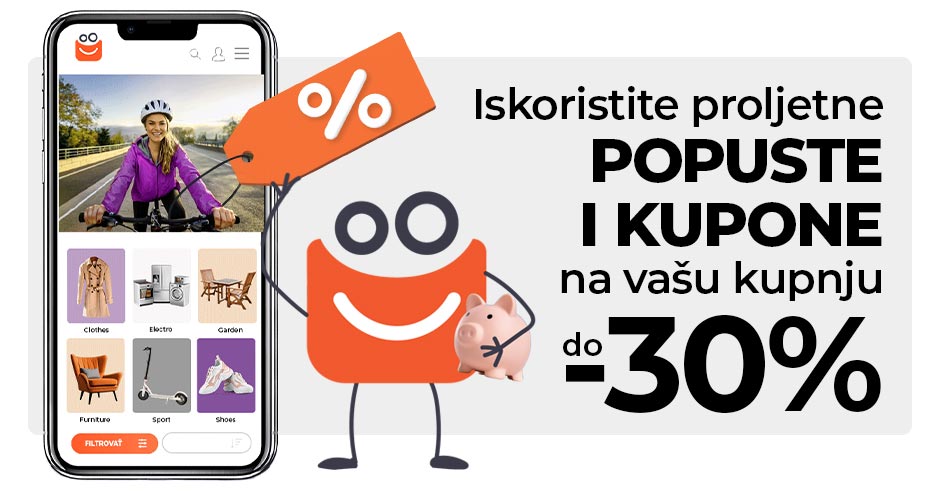Kuponi za popust za proljetnu kupovinu