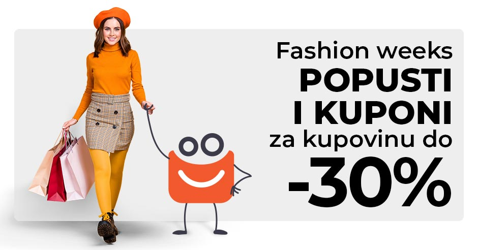 Fashion weeks popusti do -30%