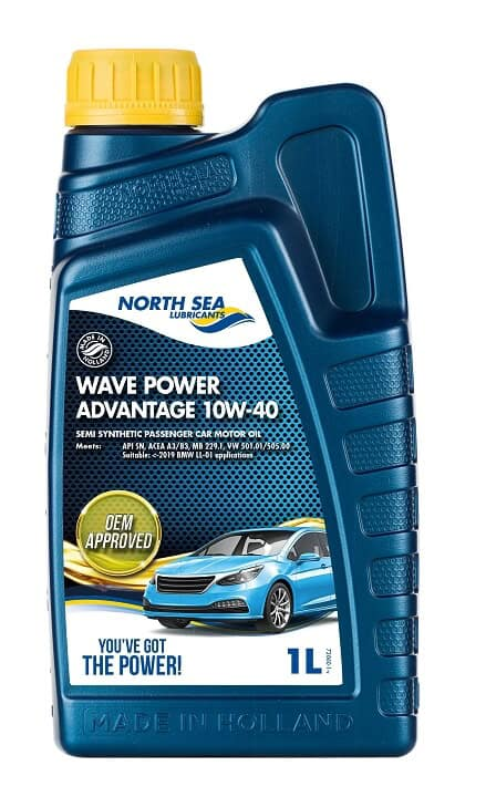 Motorno ulje Wave Power u plavoj ambalaži