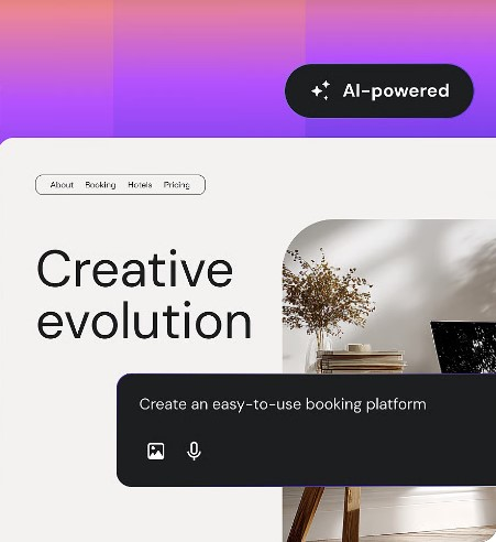 Text Creative evolution i moderan dizajn