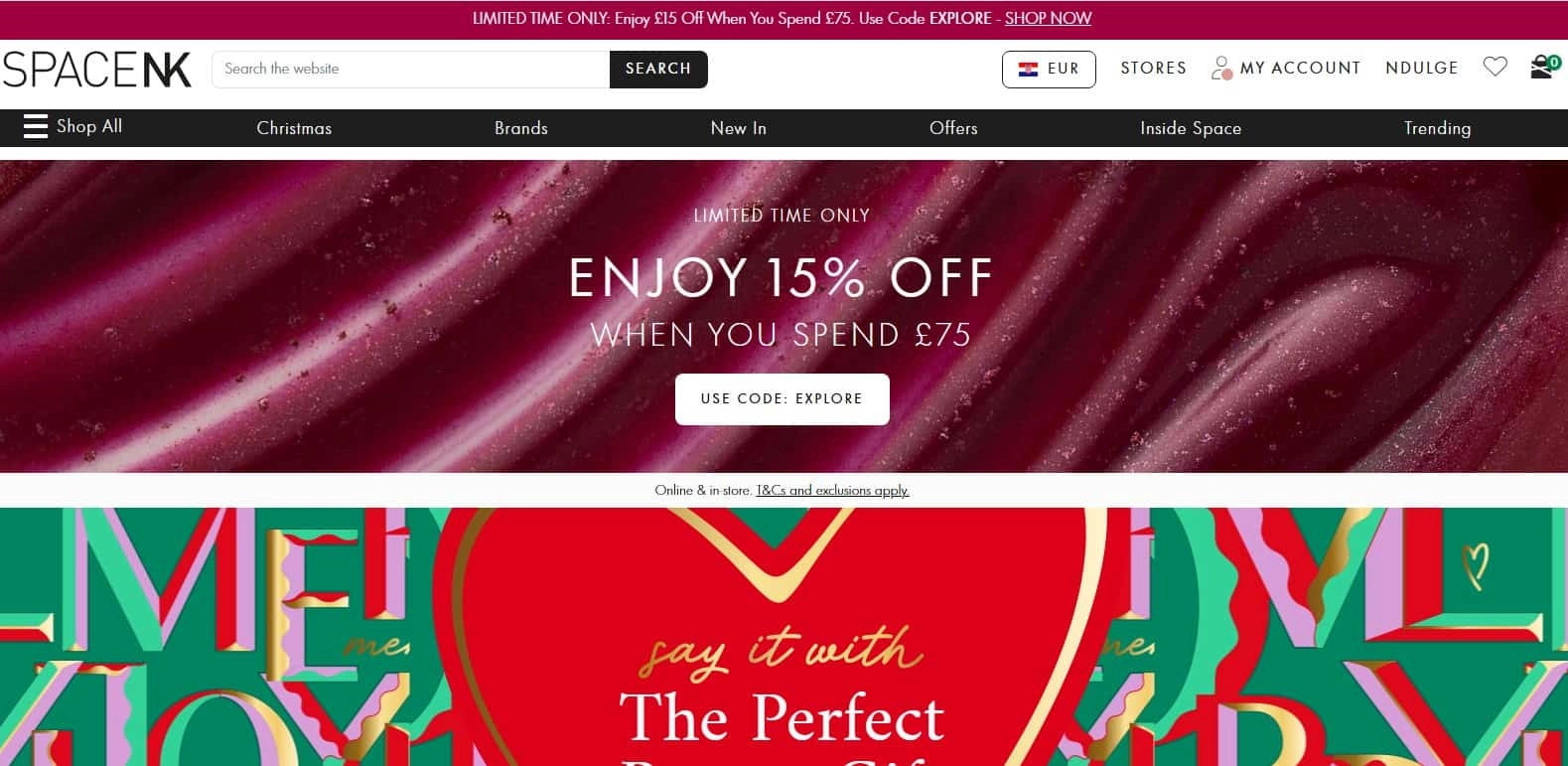 Naslovica trgovine sa akcijom 15% popusta uz kod EXPLORE