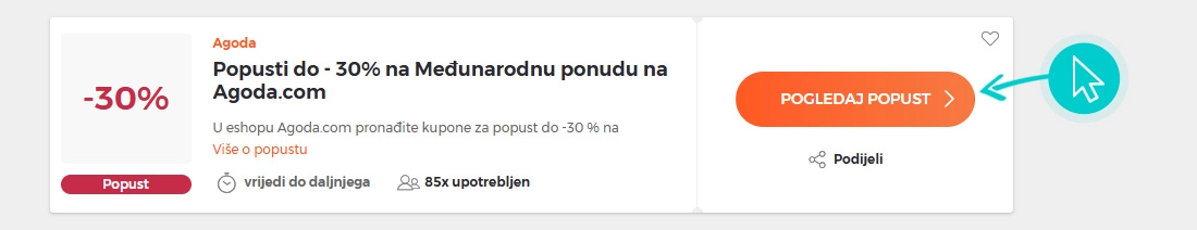 Kako iskoristiti popuste Agoda