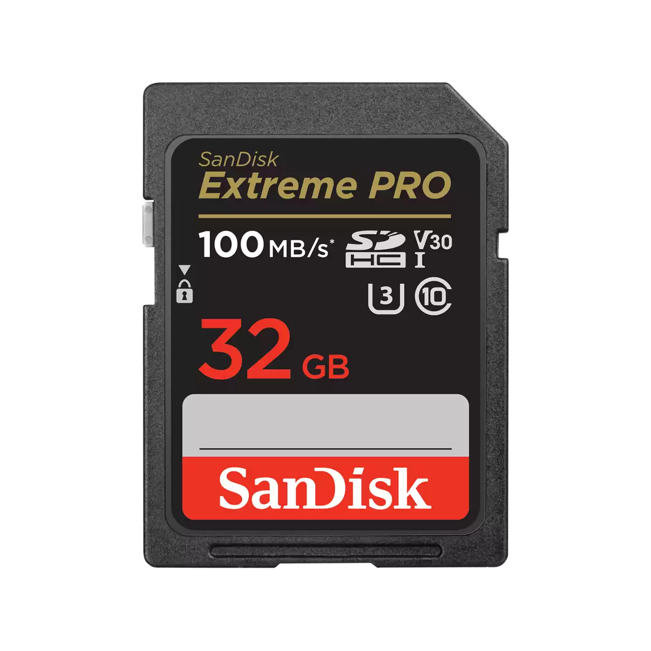 SanDisk memorijska kartica 32 GB crno-crvena