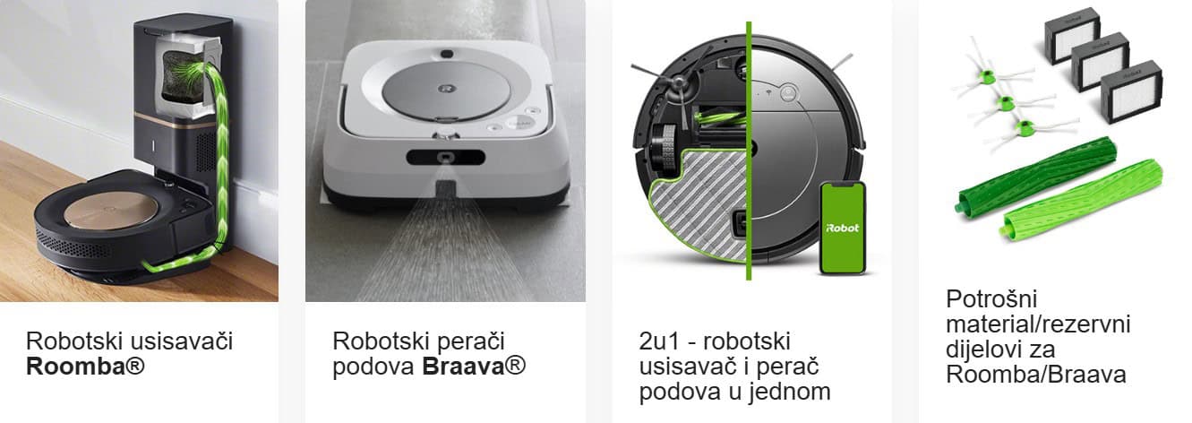iRobot - robotski usisivači