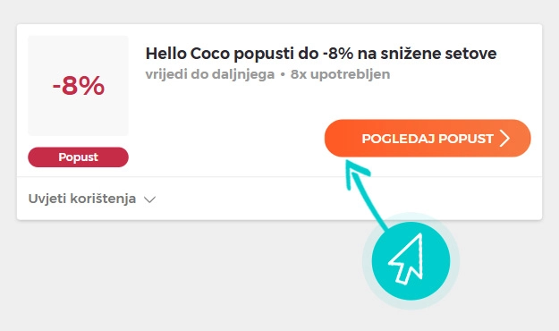 Kako iskoristiti popuste Hello Coco