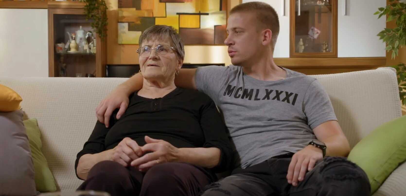 baka Zora i njezin unuk Goran
