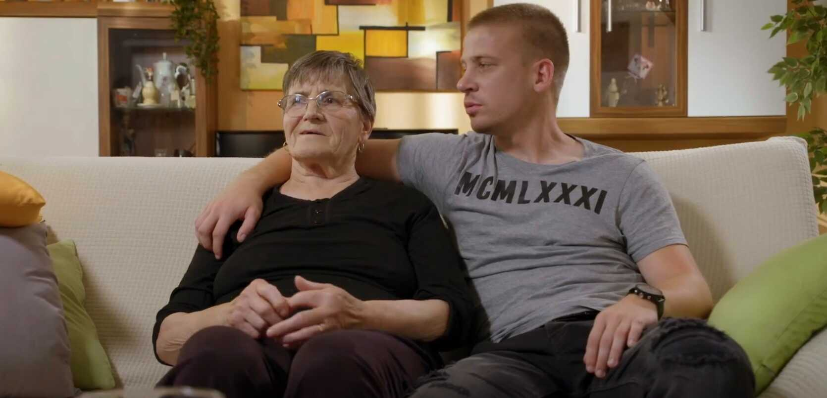 baka Zora i njezin unuk Goran