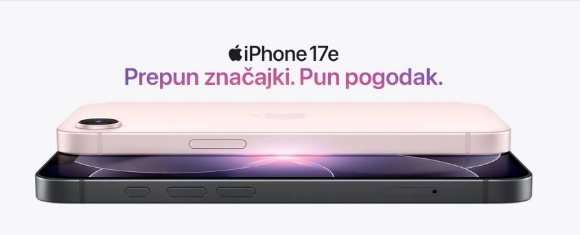 iPhone 17e prikazan u tankom dizajnu, dvije boje