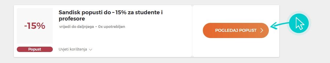 Kako iskoristiti popuste SanDisk