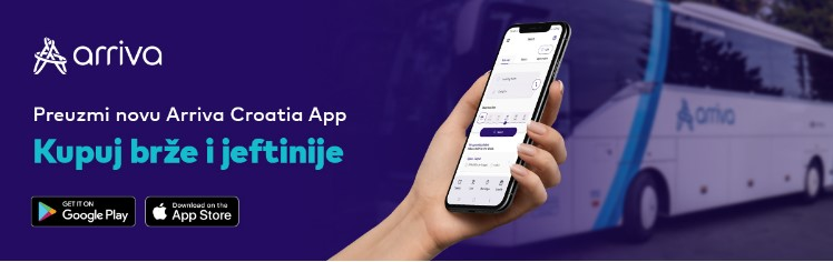 Ruka koja drži mobitel sa otvorenom aplikacijom trgovine