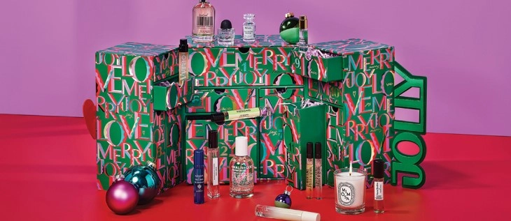 Božićni adventski kalendar s kozmetičkim proizvodima i parfemima