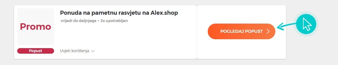 Kako iskoristiti popuste Alex.shop