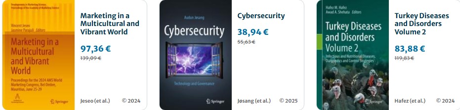 Tri knjige s naglašenim cijenama i popustima
