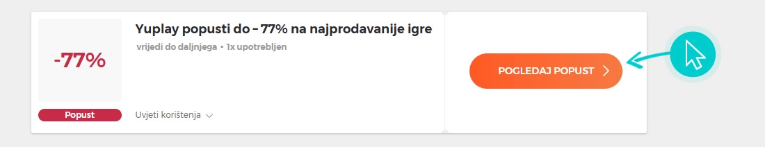 Kako iskoristiti popuste Yuplay