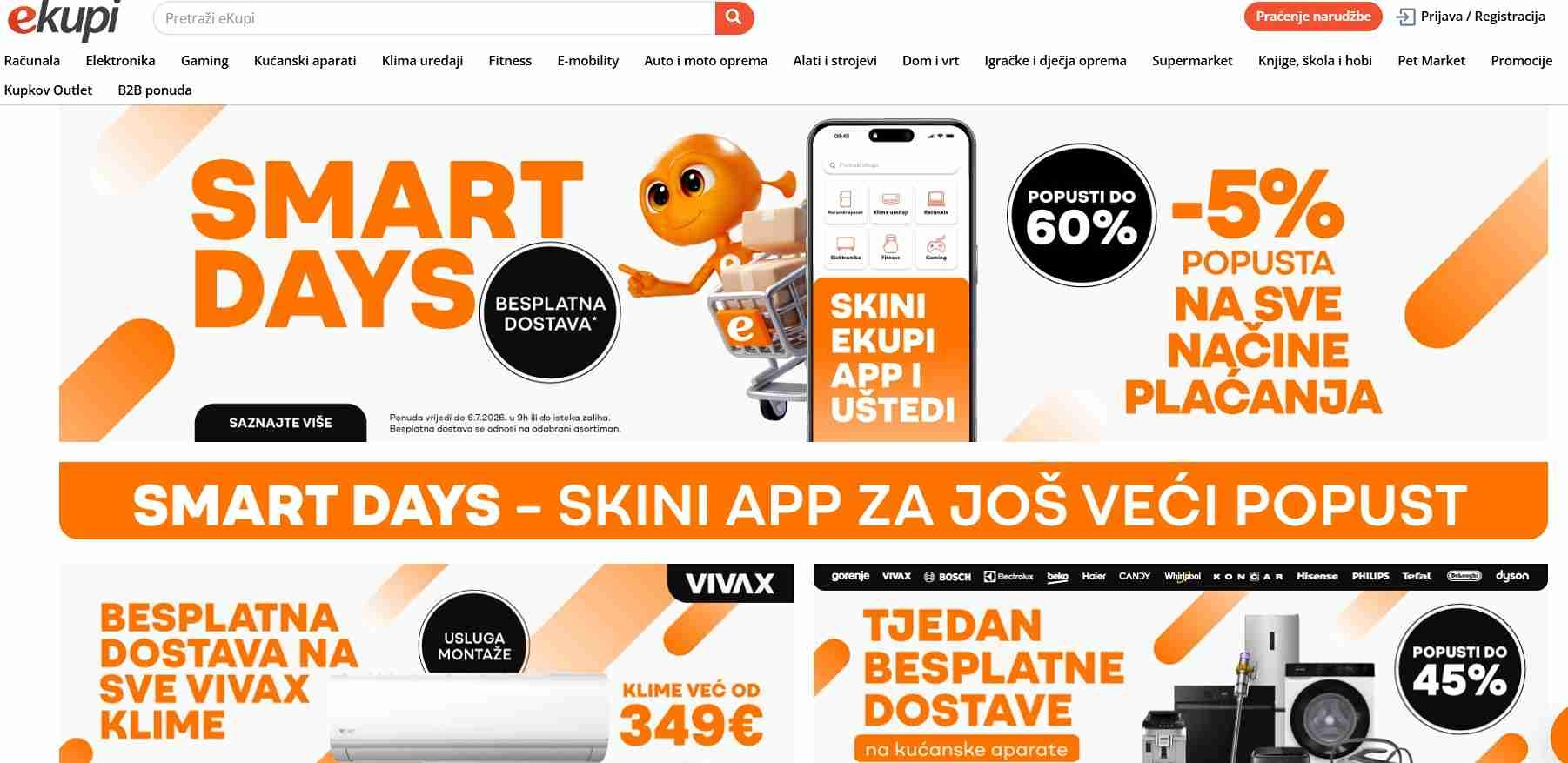 kupko pokazuje na pametne kupnje
