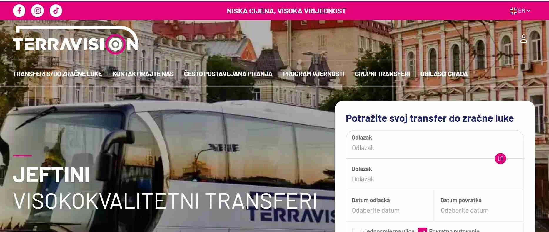 obavljanje transfera u gradu