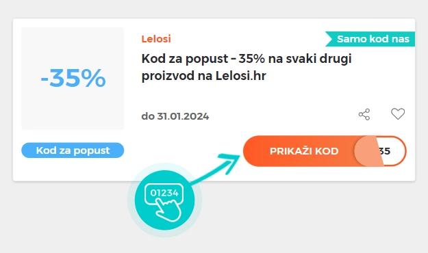 Primjer koda za popust Lelosi