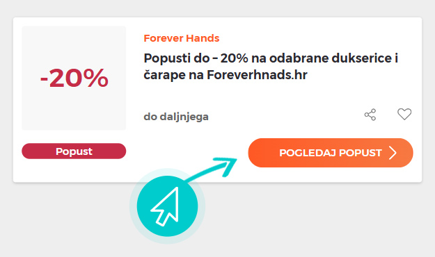 Kako iskoristiti popuste Forever Hands