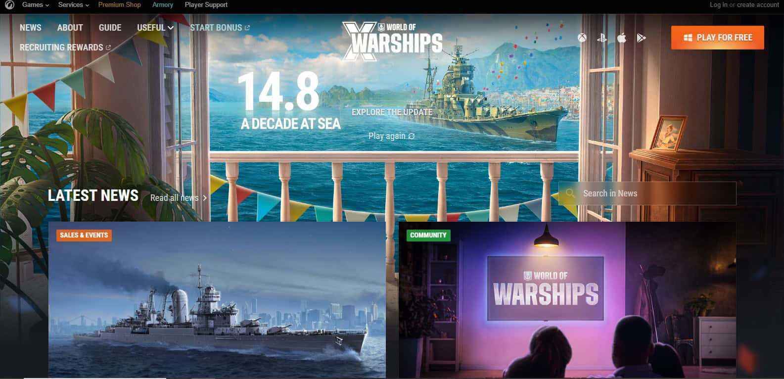 Naslovnica trgovine s morem i brodom u pozadini