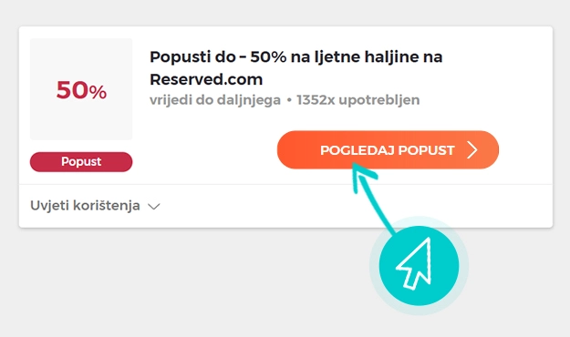 Kako iskoristiti popuste Reserved
