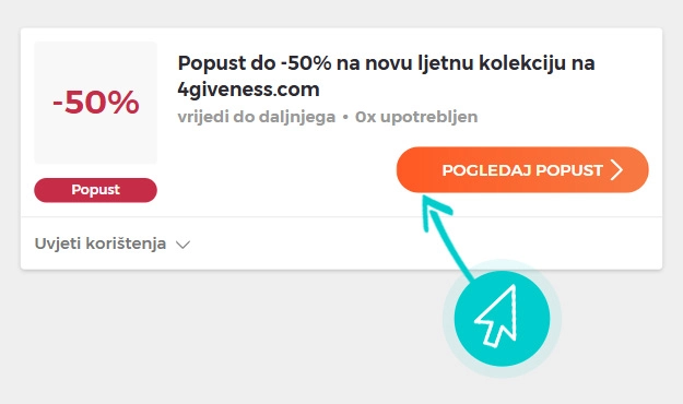 Kako iskoristiti popuste 4Giveness