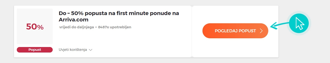 Kako iskoristiti popuste Arriva