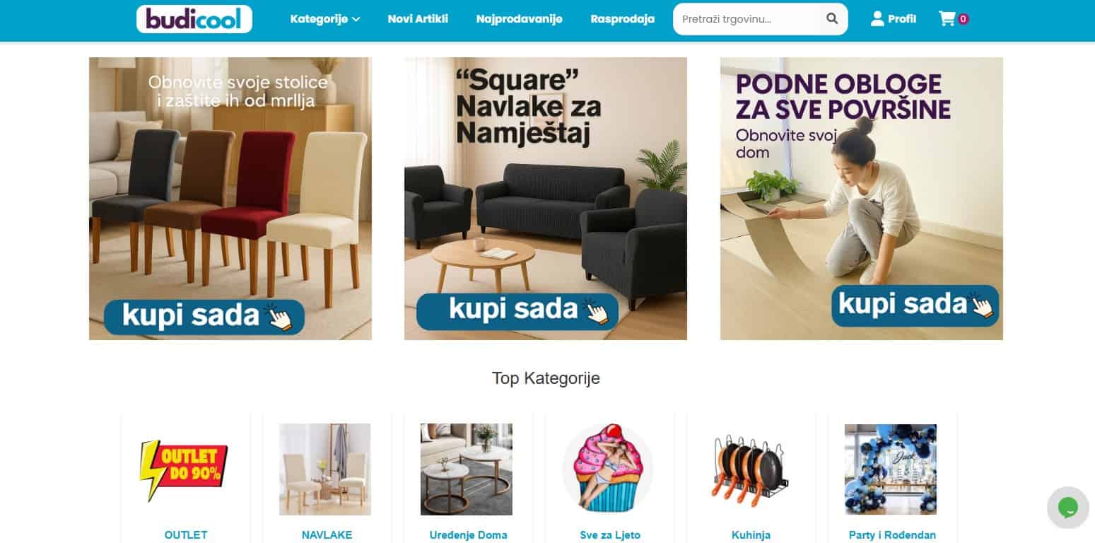 Trpezarijske stolice, namještaj dnevne sobe i laminat